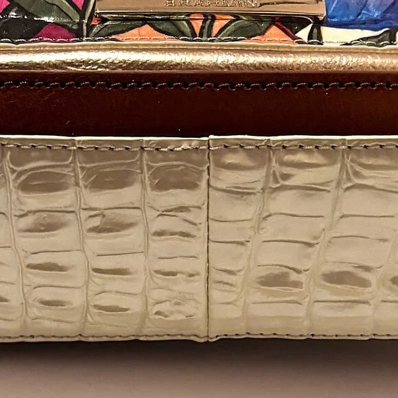 Brahmin x Coco Michele Small Leia - Ivory Chosen Crossbody - Picture 6 of 6